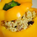 Peperoni ripieni al miglio e tonno