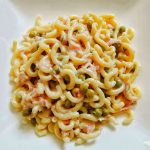 Gramigna prosciutto cotto e piselli